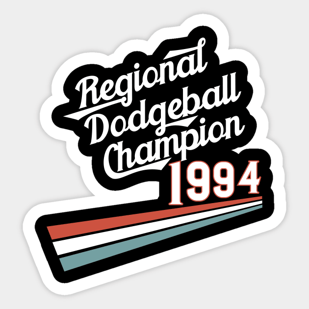 Dodgeball 90s Nostalgia Sticker by LovableDuck